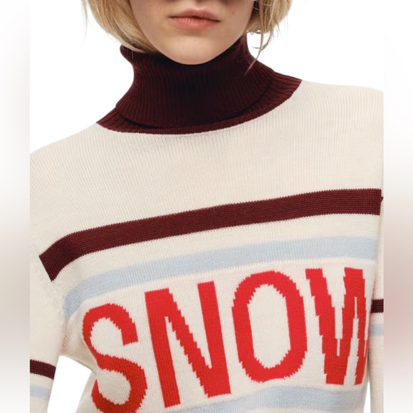 Perfect Moment x H&M NWT Merino Wool Ski/Snow Sweater - Picture 3 of 9